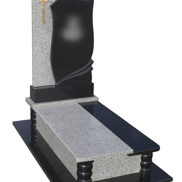 Одинарний складний пам’ятник №34 Ціна 55,000грн